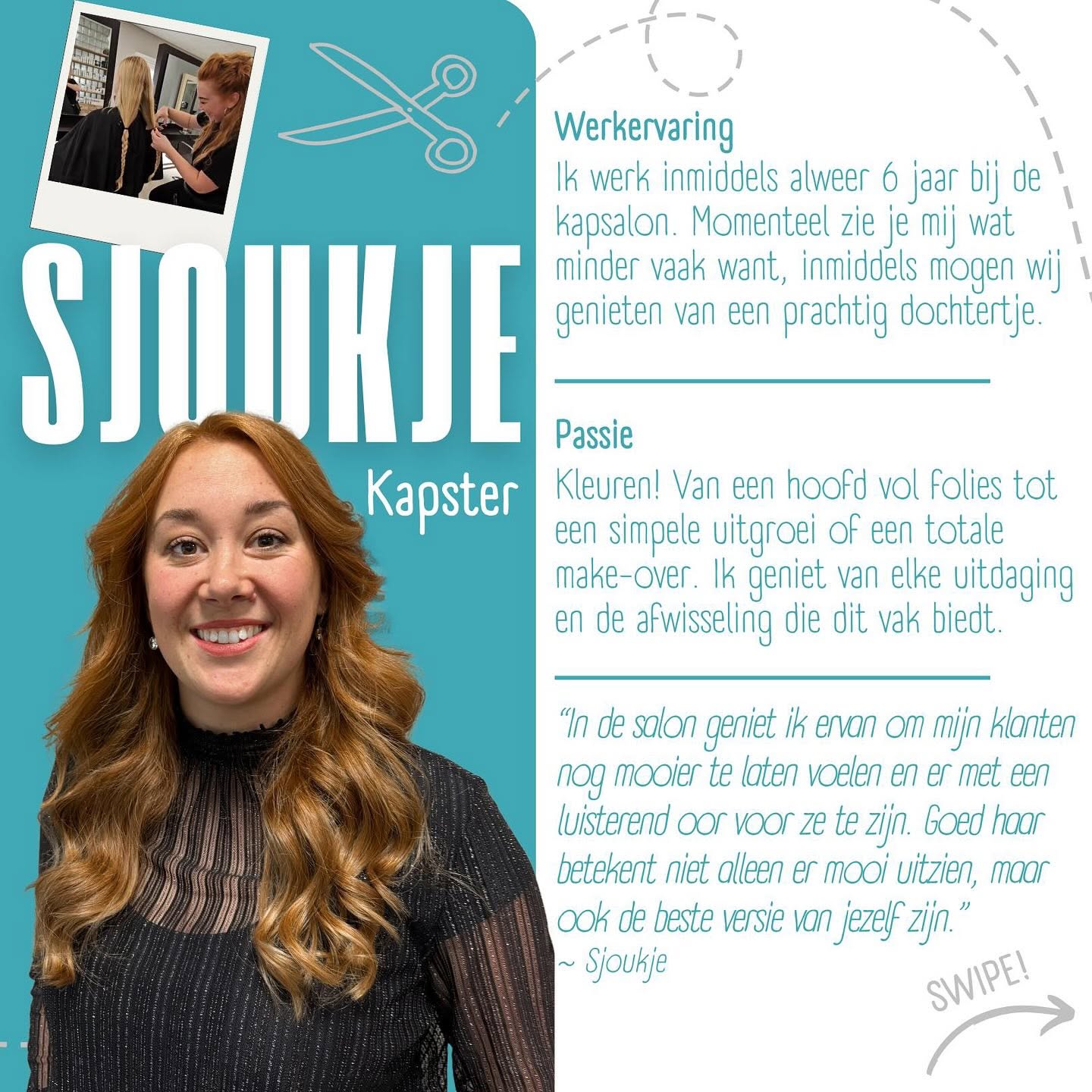 Sjoukje, kapster